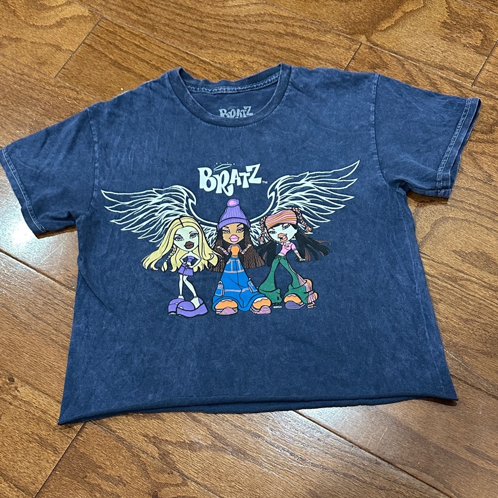 Bratz Blue Angel wings Graphic T-Shirt